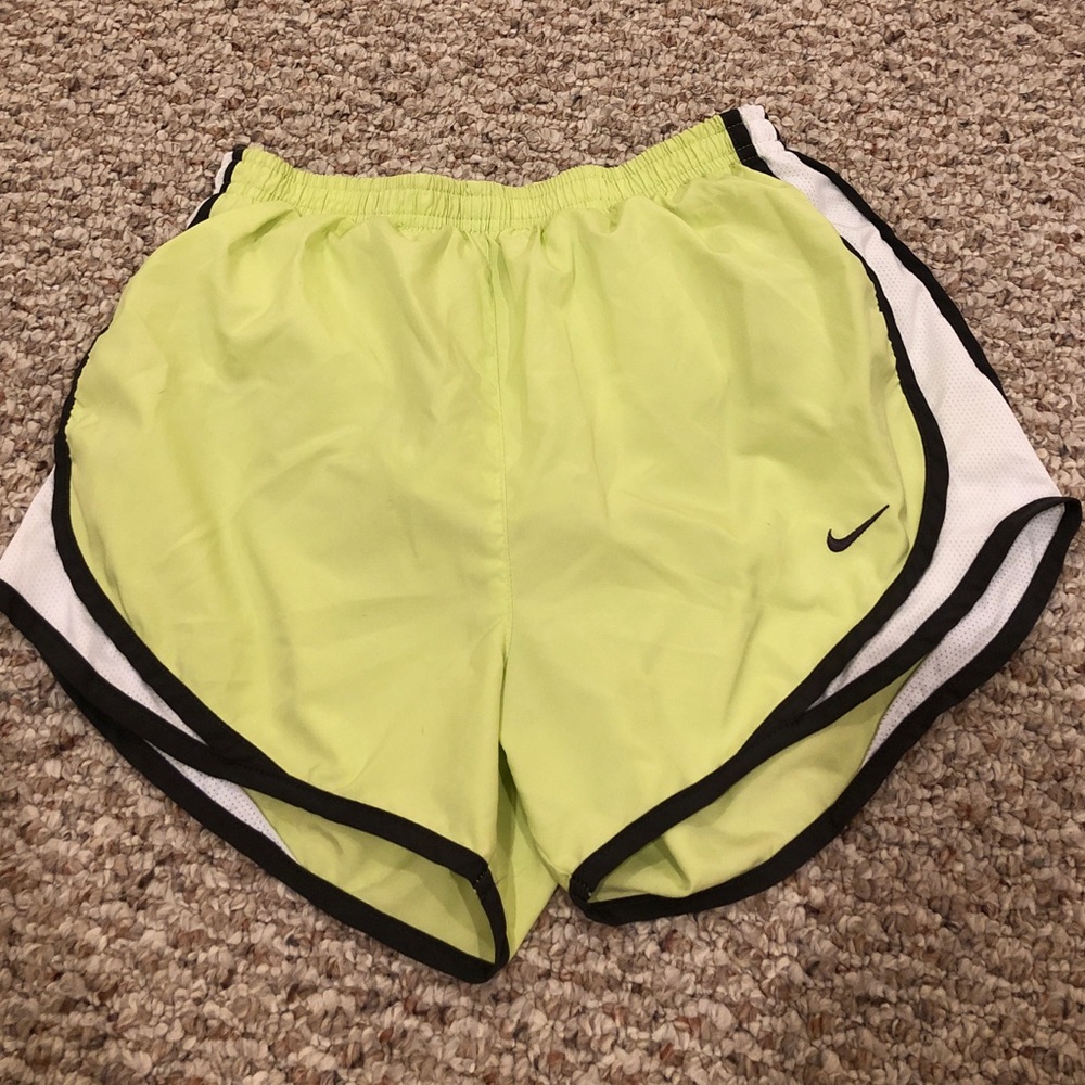 Nike neon shorts